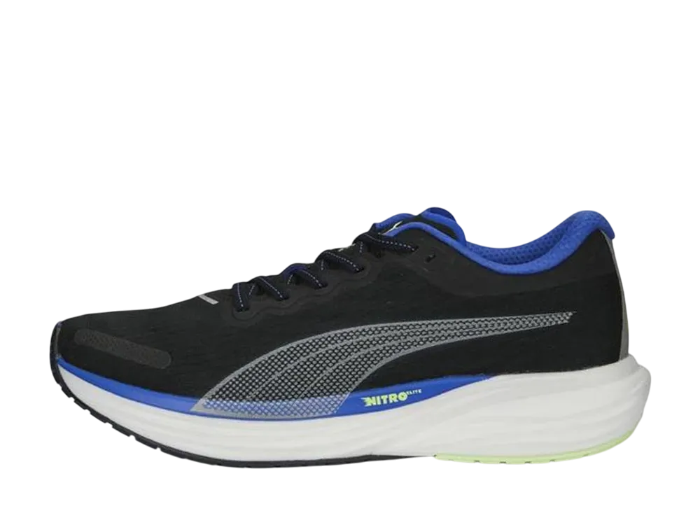 プーマ ディヴィエイト ニトロ2 "ブラック/ロイヤルサファイア"
