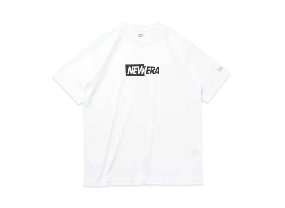 NEW ERA Performance Apparel Short Sleeve Tech T-shirt Split Logo "White"