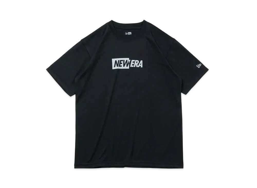 NEW ERA Performance Apparel Short Sleeve Tech T-shirt Split Logo "Black"