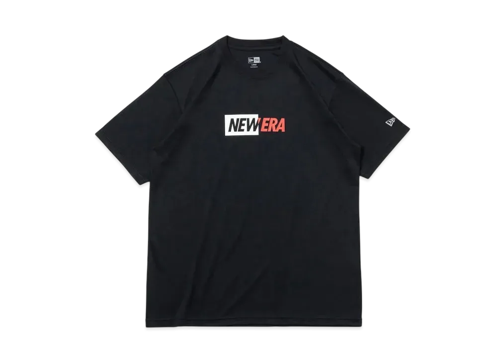 NEW ERA Performance Apparel Short Sleeve Tech T-shirt Split Logo "Navy"