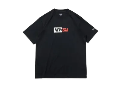 NEW ERA Performance Apparel Short Sleeve Tech T-shirt Split Logo "Navy"