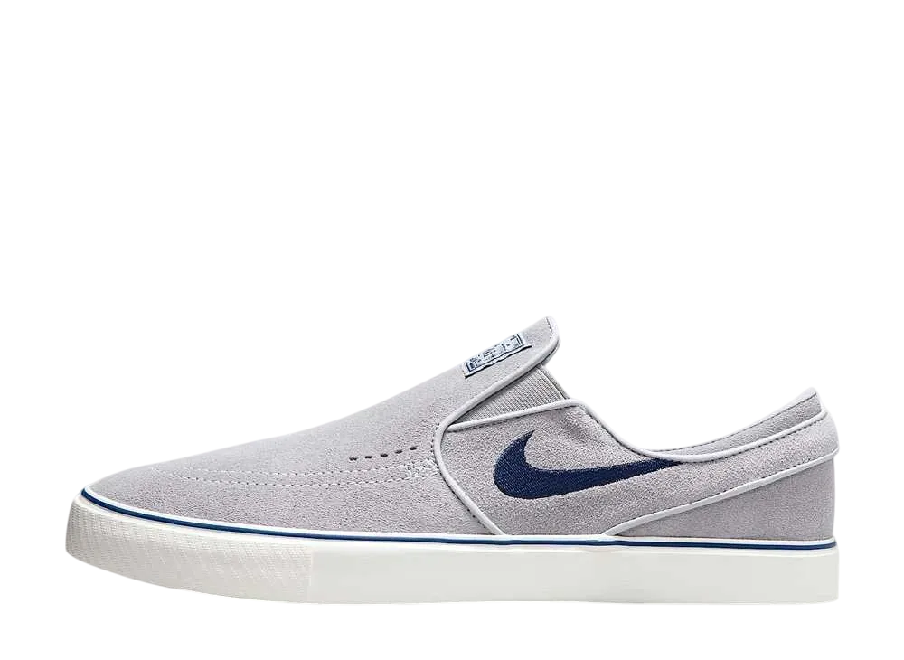 Nike SB Janoski+ Slip "Wolf Grey/Wolf Grey/Summit White/Navy"