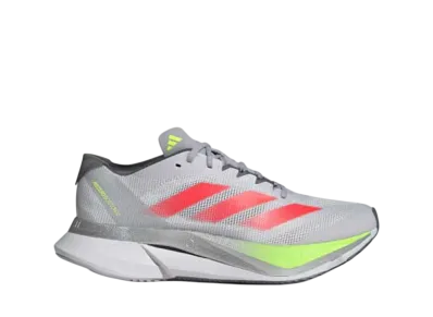 adidas Women's Adizero Boston 12 "Dash Grey/Lucid Red/Lucid Lemon"