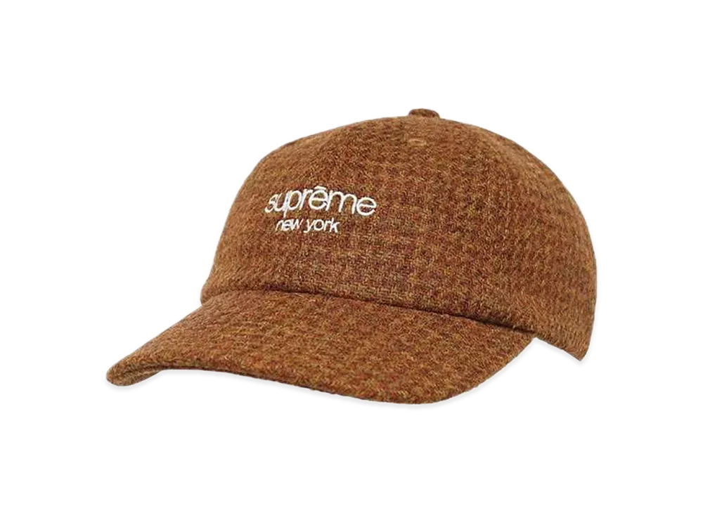 Supreme Harris Tweed 6-Panel "Brown Multi"
