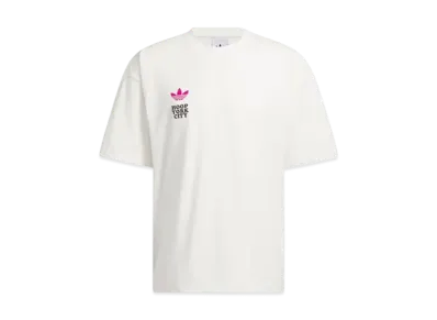 adidas Hoop York City Short Sleeve T-shirt (Gender Neutral) "Cloud White"
