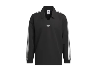 adidas Rugby Polo Shirt (Gender Neutral) "Black"