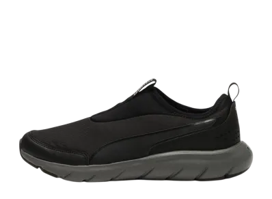 Puma Softride Flex Slip-On Super Wide "Black/Cool Light Gray"