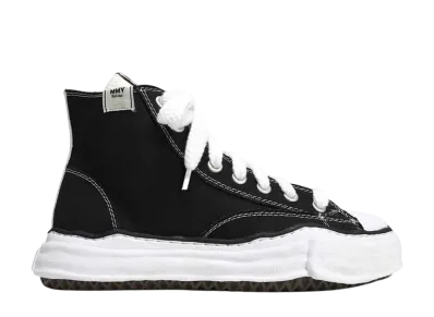 I.T × Maison MIHARA YASUHIRO PETERSON OG Sole Multi Canvas High-top Sneaker "Black"