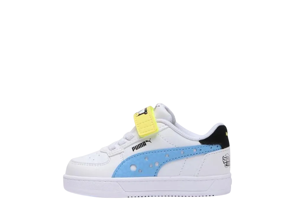 Spongebob × Puma TD Caven 2.0 AC "White/Black/Peach"