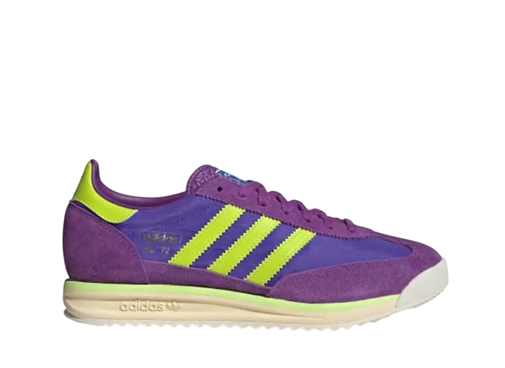 adidas SL72 RS "Active Purple/Solar Slime/Supplier Colour"