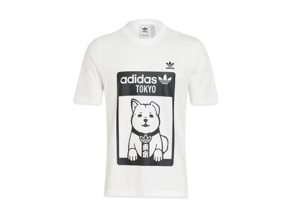 adidas Essential Tee Graphic TOKYO "White"