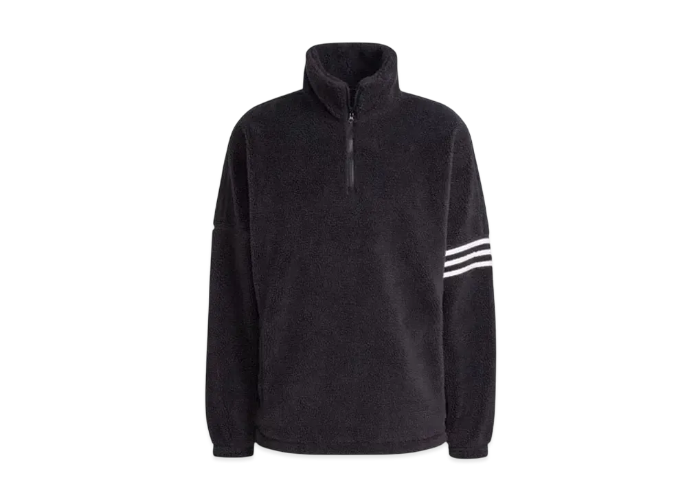 adidas Neuclassics Polar Fleece 1/2 Zip Sweatshirt "Black"