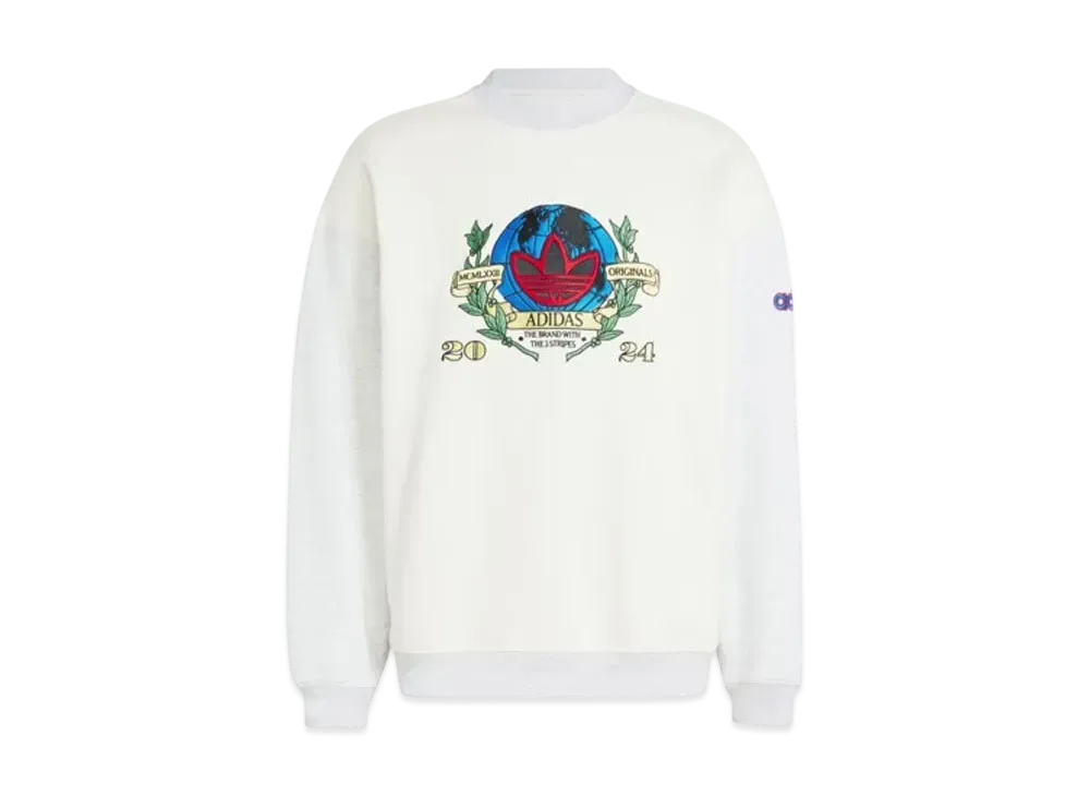 adidas OLPC Crewneck Sweatshirt "Cloud White"