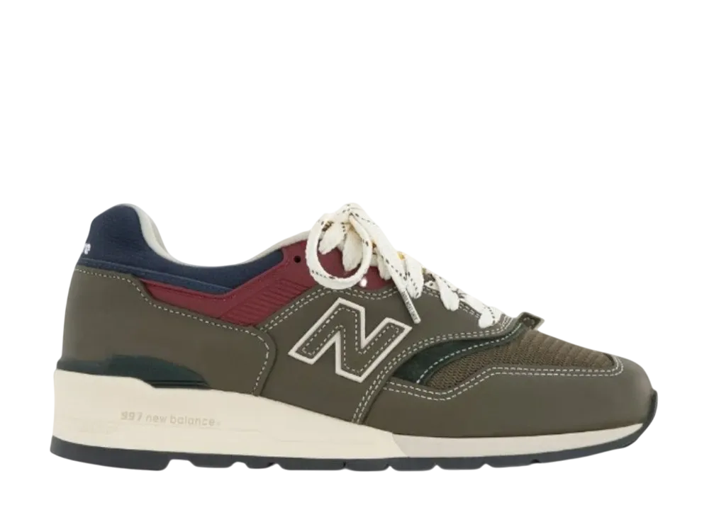 Aime Leon Dore × New Balance 997 "Dark Moss/Angora"