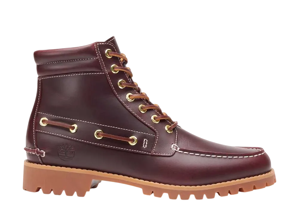 andrelMhoffwann × Timberland 7 Eye Classic Lug "Burgundy"