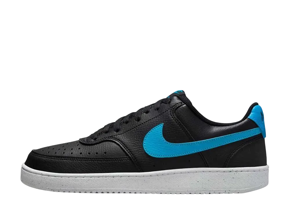ナイキ コートビジョン ロー ネクストネイチャー "ブラック/レーサーブルー"