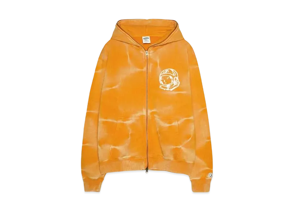 BILLIONAIRE BOYS CLUB BB ZIP HELMET HOODIE "BRIGHT MARIGOLD"