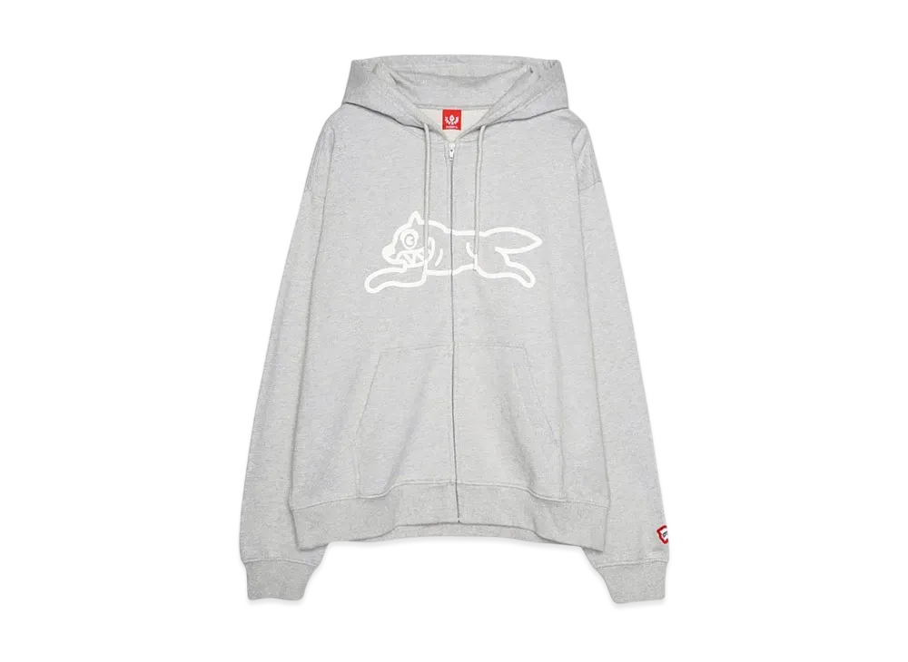 ICECREAM HAYMAKER ZIP HOODIE "H GRAY"