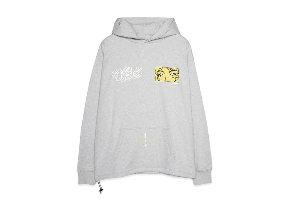 ICECREAM THESE EYES CROPPED HOODIE "H GRAY"