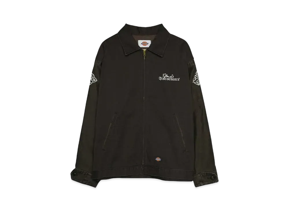 DICKIES x Children of the discordance SOUVENIR JACKET "BROWN"