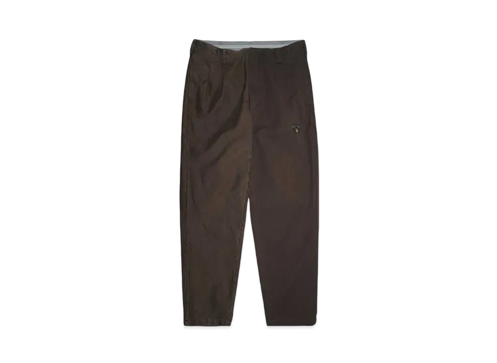 DICKIES x Children of the discordance EMBROIDERY TROUSERS "BROWN"