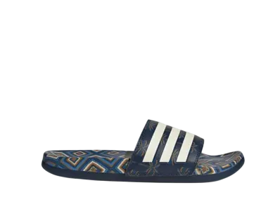 adidas Women's Adilette Comfort Slides "Night Indigo/Cream White"