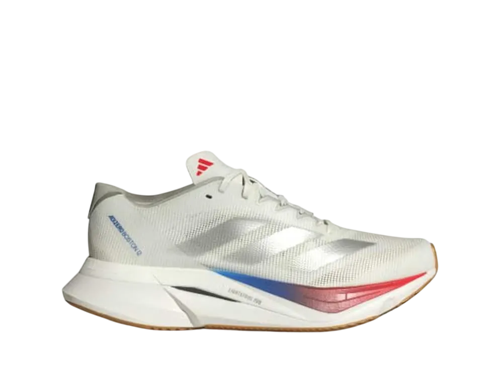 アディダス ウィメンズ アディゼロ ボストン12 "コアホワイト/マットシルバー/ピュアルビー"