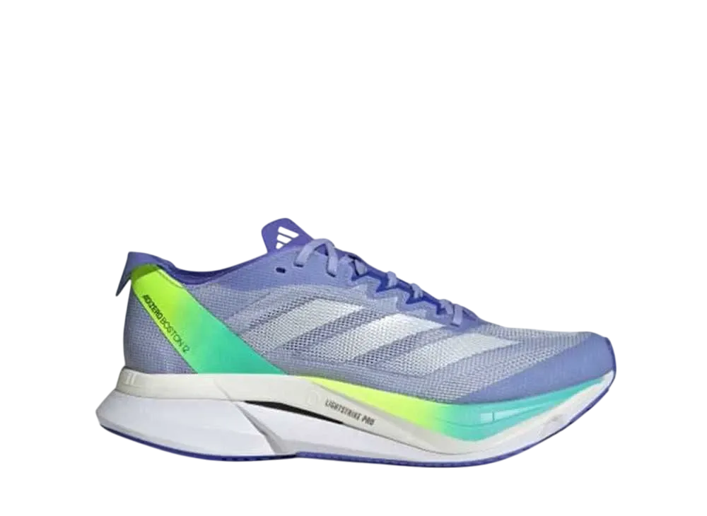 アディダス ウィメンズ アディゼロ ボストン12 "ブルースパーク/ゼロメタリック/コバルトブルー"