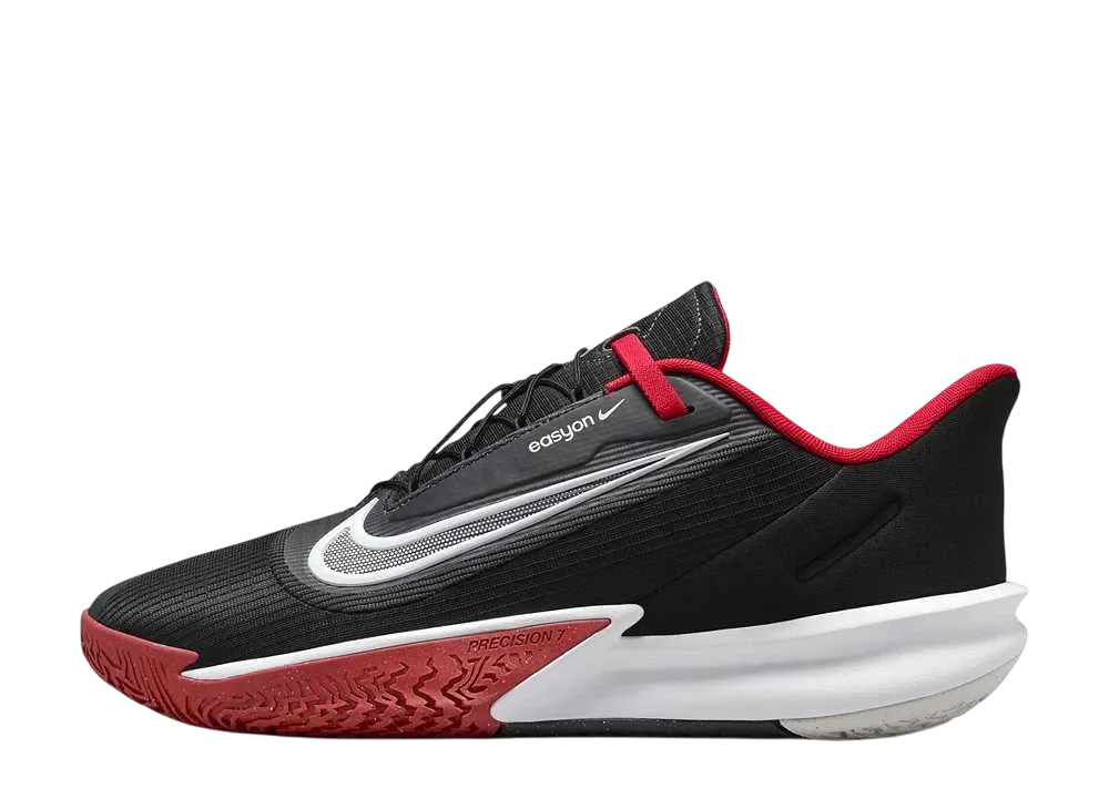 ナイキ プレシジョン7 イージーオン "ブラック/ユニバーシティレッド/ホワイト"