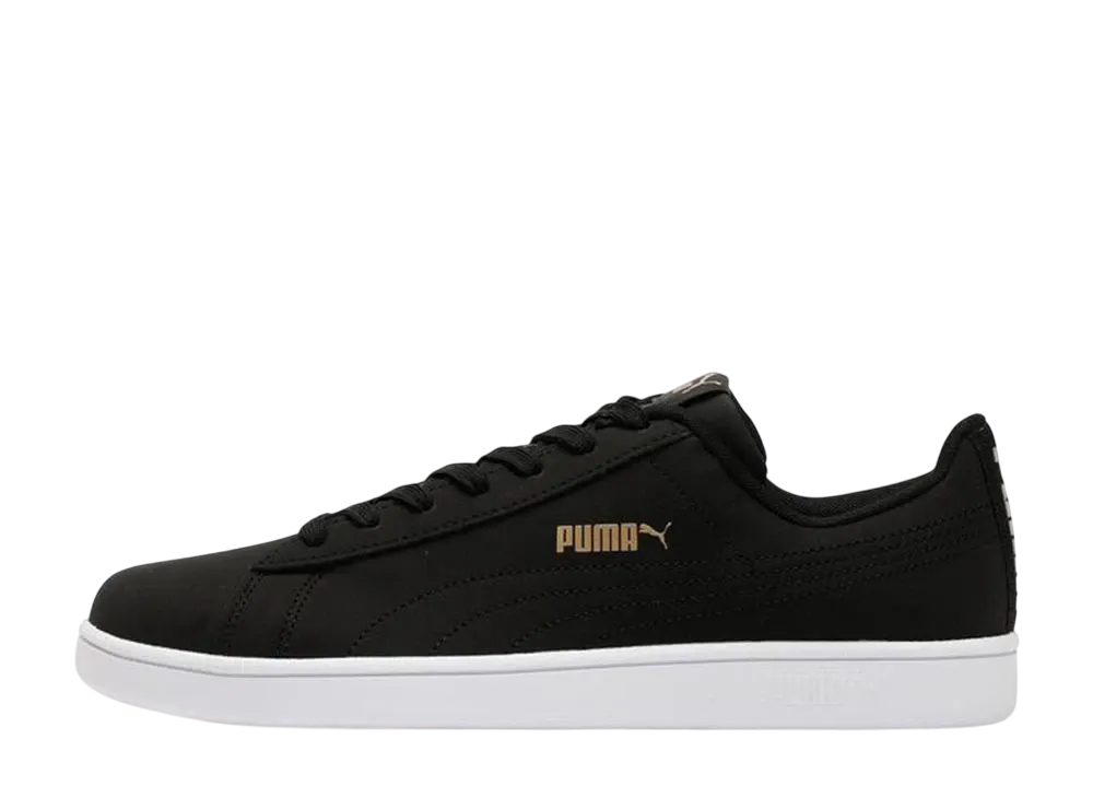 プーマ アップ ステッチ ヌバック "ブラック/ゴールド"