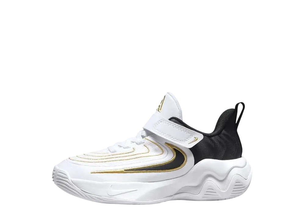 ナイキ PS ヤニス イモータリティ4 "ホワイト/メタリックゴールド/ブラック" (キッズ)