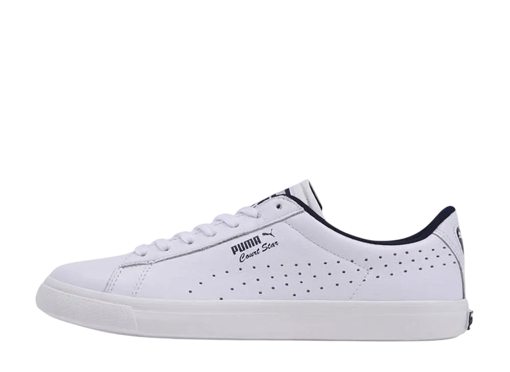 プーマ コートスター バルク "ホワイト/ピーコート"