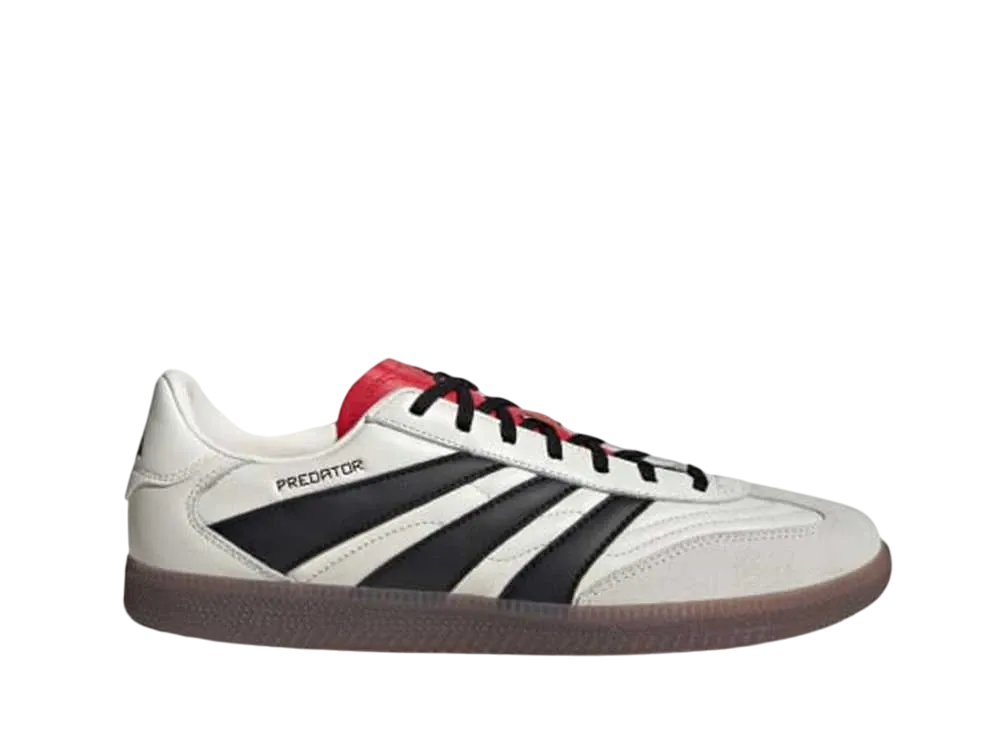 adidas Predator Freestyle In "Off White/Core Black/Pure Ruby"