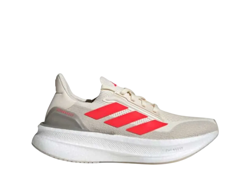 adidas Women's Ultraboost 5X "Wonder White/Lucid Red/Putty Beige"