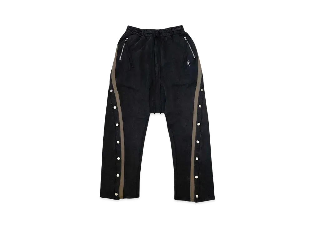 T.C.R BY TOUCHER T.C.R DARK RIDER BAGGY SNAP JOGGER "BLACK"