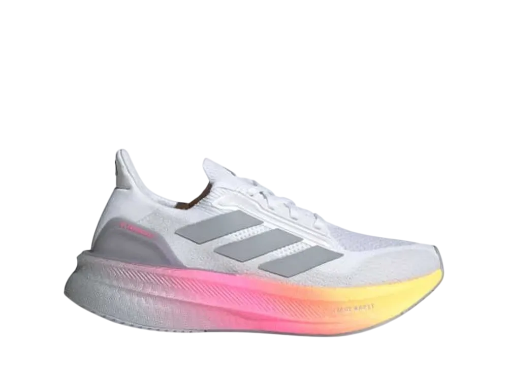 アディダス ウィメンズ ウルトラブースト5X "クラウドホワイト/ハローシルバー/ルシッドピンク"
