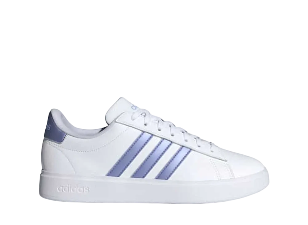 アディダス ウィメンズ グランドコート2.0 "クラウドホワイト/ブルースパークメット/ブルースパーク"