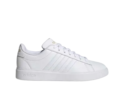 adidas Women's Grand Court 2.0 "Cloud White/Gold Metallic"