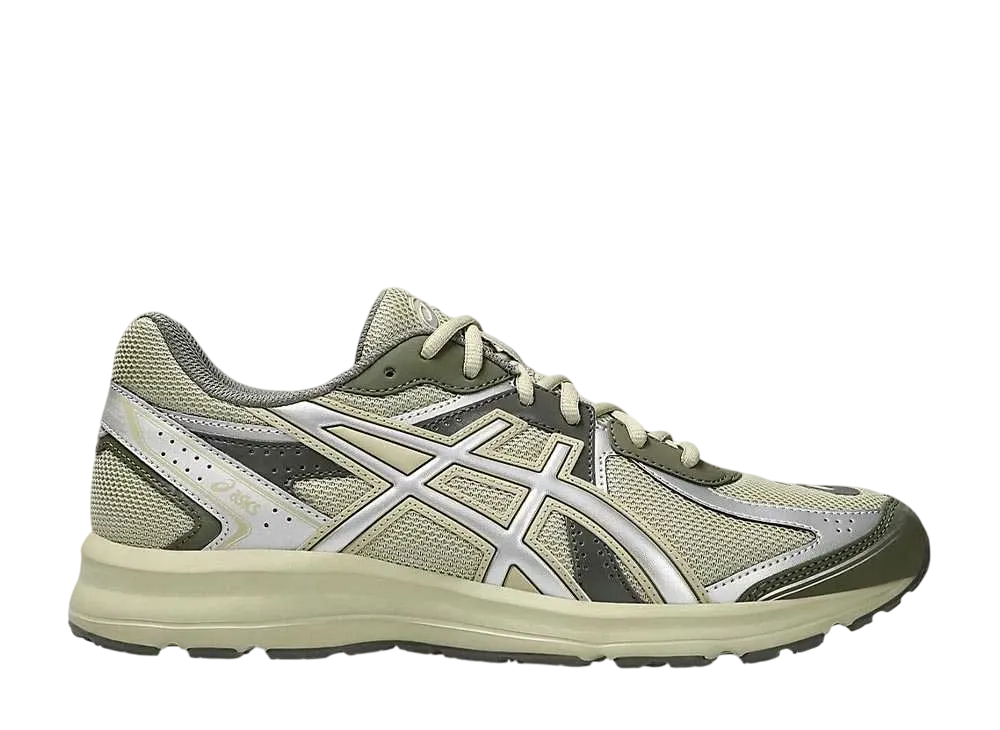 アシックス ジョグ100 S "カーキ/ピュアシルバー"