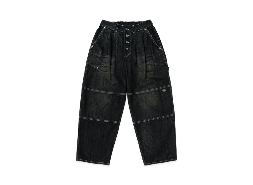 THUG CLUB x Dickies Double Knee Denim Pants "Black"