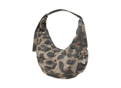 HTH leopard shoulder bag "BEIGE"