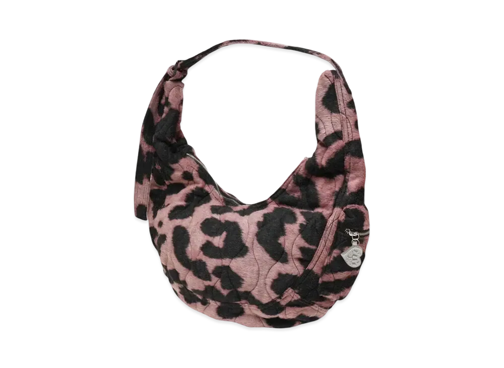 HTH leopard shoulder bag "PINK"