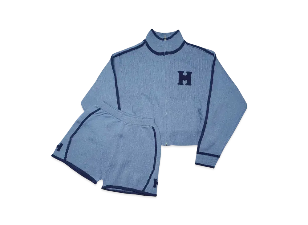 HTH knit track setup "BLUE"