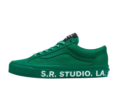S.R. STUDIO. LA. CA. × OTW by Vans Old Slool Reissue 36 Vibram "Green/White"