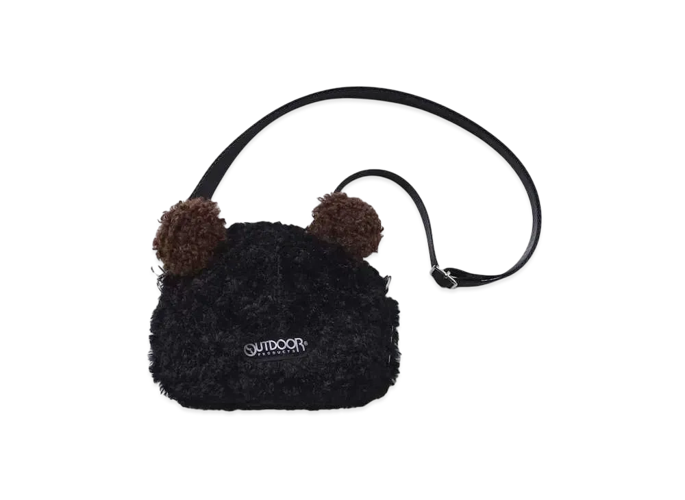 BASICKS x OUTDOOR PRODUCTS x Firsthand Boa Bear Bag "Black/Brown"