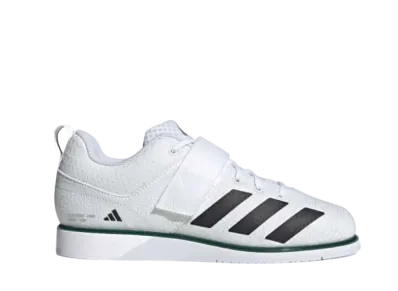 adidas Powerlift 5 Weightlifting "Cloud White/Core Black/Collegiate Green"