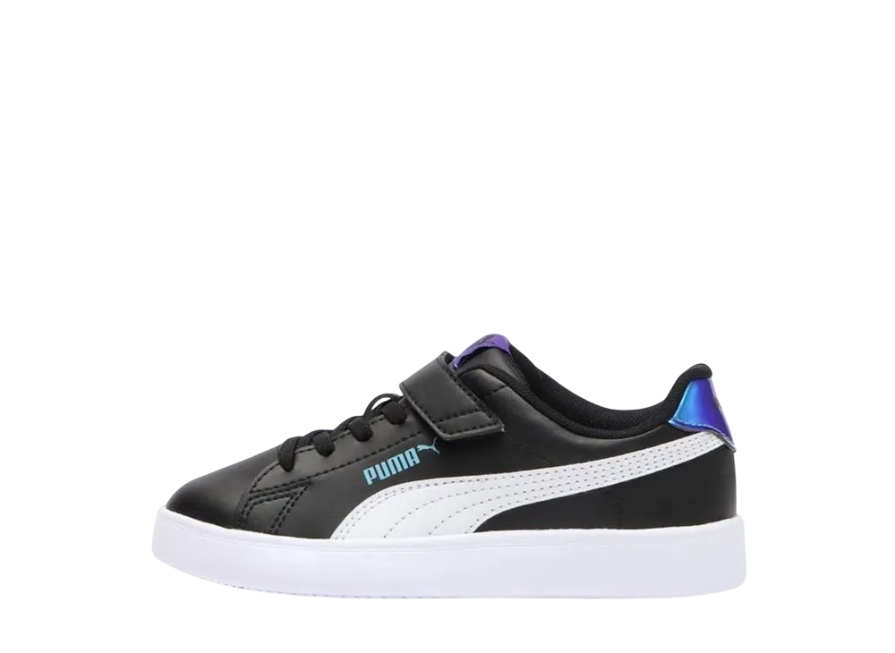 プーマ PS コートフレックス SL "ブラック/ホワイト" (キッズ)
