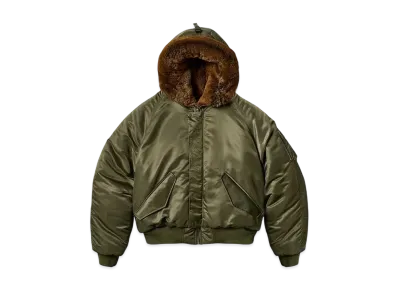 PALACE Reversible Yeti Parka "Olive"