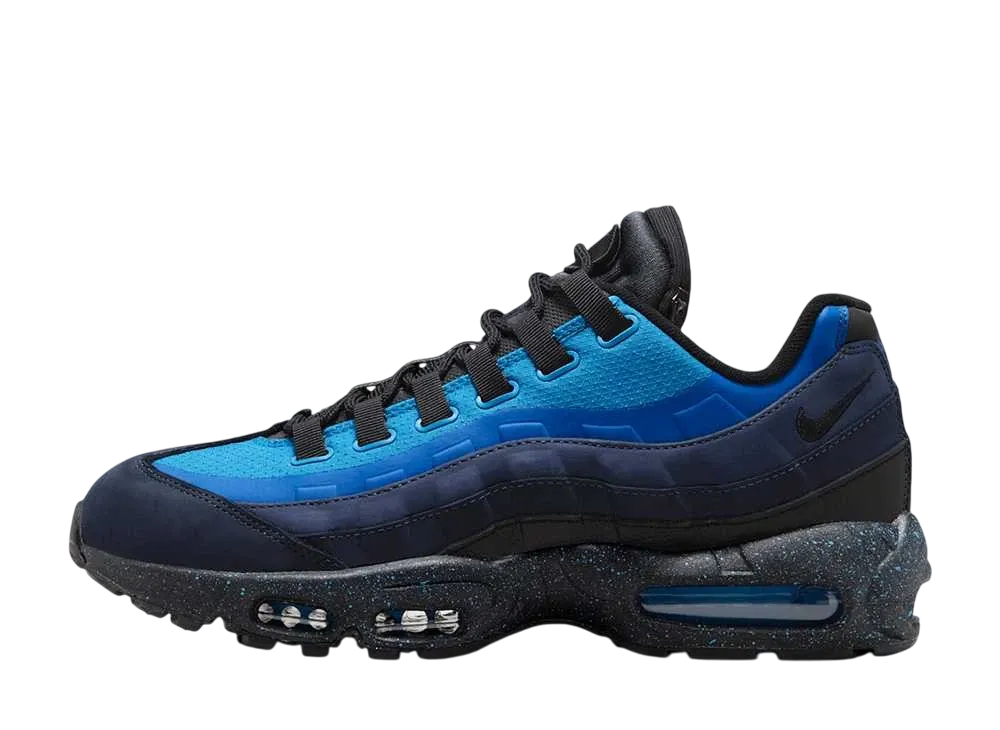 Stash × Nike Air Max 95 "Black and Harbor Blue" (2024)