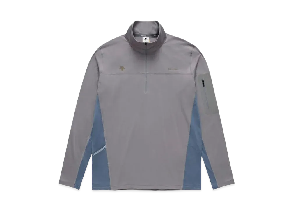 JJJJound x DESCENTE ALLTERRAIN Quarterzip "Gray"